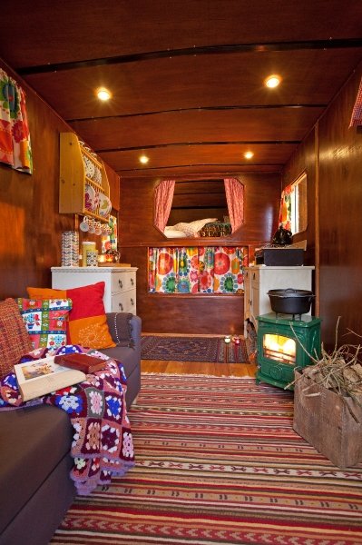 Ges's gorgeous interior.....so warm and snuggly on a chilly day. - My Cool Holiday