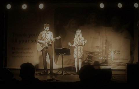 Performing for Marie Curie's 'Walk To Remember' Event in Nottinghamshire - Taylormade Acoustic Duo