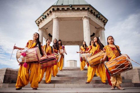Eternal Taal (Female dhol drummers) - Matters Musical