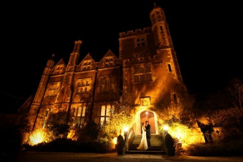 Horsted Place by night - Horsted Place Country House Hotel