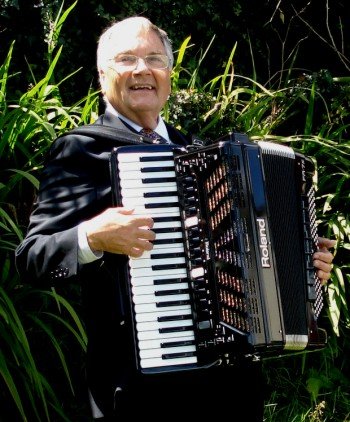 Me and my Roland accordion played outdoors - Alex Govier