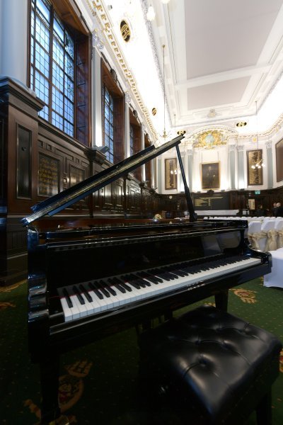 Piano in Grand Hall - The Merchants House of Glasgow