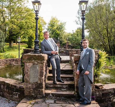 Groom and his Best man - GE Photography
