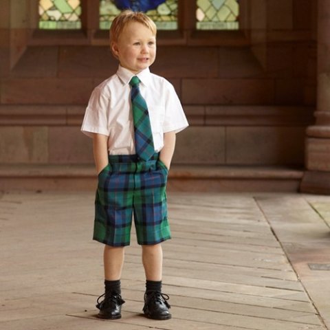 Boy's Tartan Shorts - ScotlandShop.com