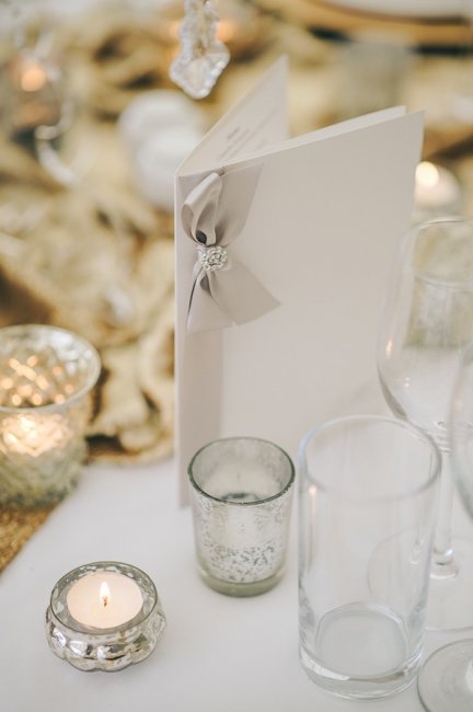 Menu in the Milan Range - English Rose Stationery