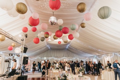 Hanging lanterns - Applewood Hall