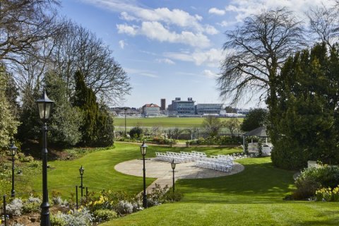 Gardens overlooking York Racecourse - York Marriott Hotel