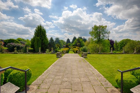 Back Terrace - Best Western Chilworth Manor