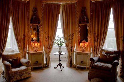 The White and Gold Drawing Room is ideal for small, intimate ceremonies - Picton Castle & Gardens