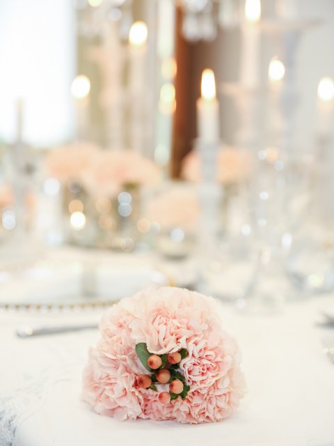 Soft blush wedding bouquet - Pamella Dunn Events