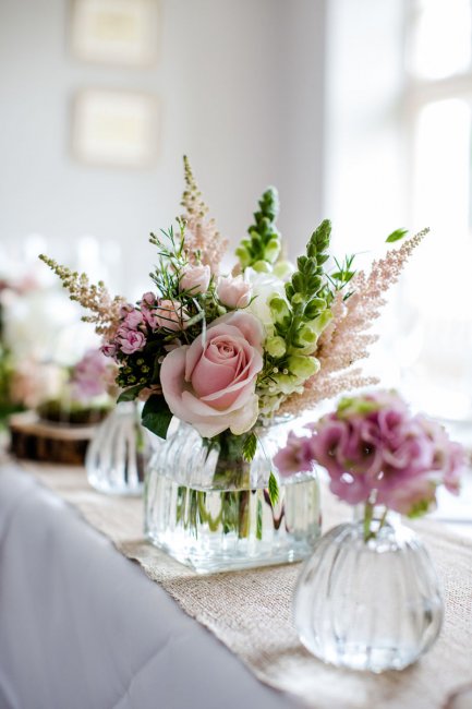 Wedding Table Decoration - Wild Floral Designs -Image 36178