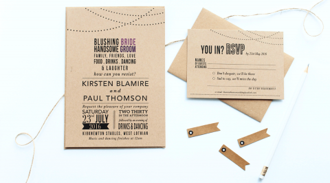 Wedding Stationery - Love Paper Crane-Image 26020