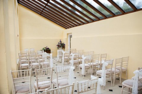 Orangery - Ceremony - Kelmarsh Hall & Gardens 