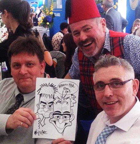 Stag and Hen Services - Neilsart Wedding Caricatures-Image 12675