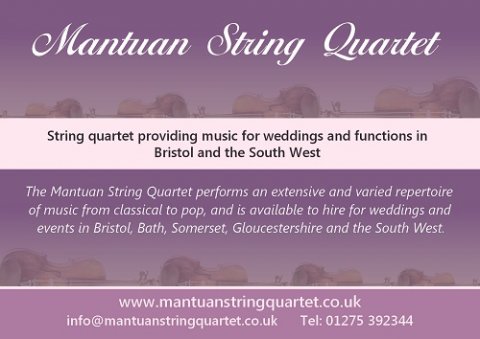 Mantuan String Quartet card - Mantuan String Quartet