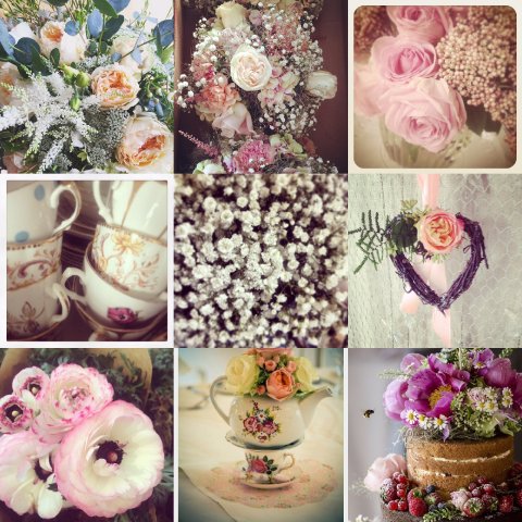 vintage flower workshops hen party seasonal flower naked cakes peonies and roses - Blush floral art