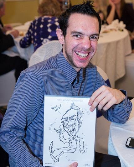 Guests love being drawn! - Fun Caricatures