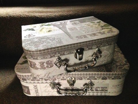 Vintage Suitcases - Savage Wedding Services