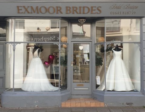 Beautiful shop - Exmoor Brides