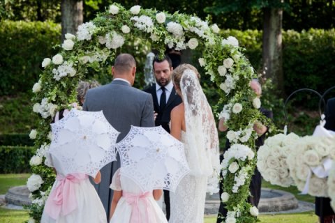 Wedding Arch Florence Tuscany - Franci's Flowers Wedding Design