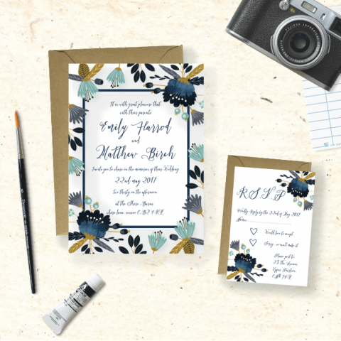 Wedding Invitations and Stationery - Aimee Willow Designs-Image 24539