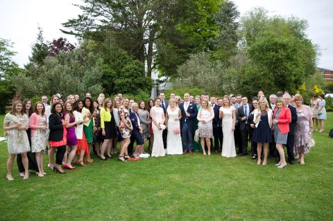 Our front lawns, perfect for drinks receptions and photographs - Ravens Ait Island