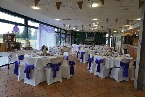 Downstairs of the Prince of Wales stand near the bar - Fakenham Racecourse 