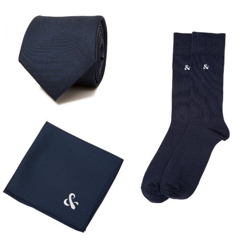 plain navy, a touch of class - Tied Together Ltd