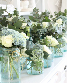 Wedding Table Decoration - Hiden Floral Design-Image 32353