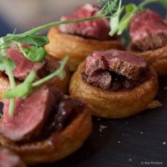 In house canapés - Kings Weston House