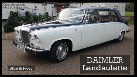 Daimler DS420 Landaulette Limousine - EWC Wedding Cars - EWC WEDDING CARS