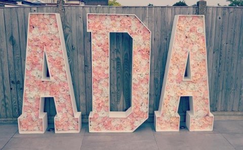 Floral letters - Goldensoundsdisco