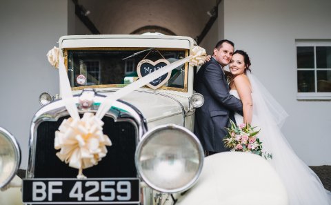 Stable block courtyard - The National Botanic Garden of Wales