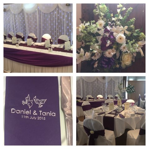 Pretty purple theme - Frenchies Event Decor 