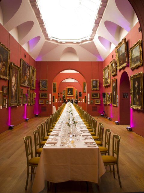 A wedding breakfast in the Soane Gallery - Dulwich Picture Gallery