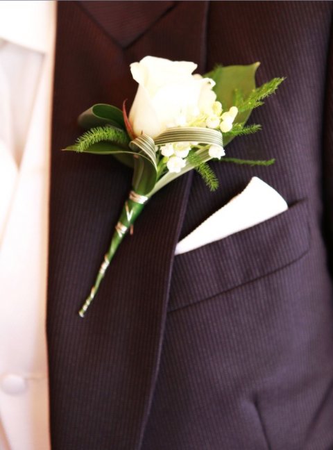 Gents buttonhole - Fleuriste 