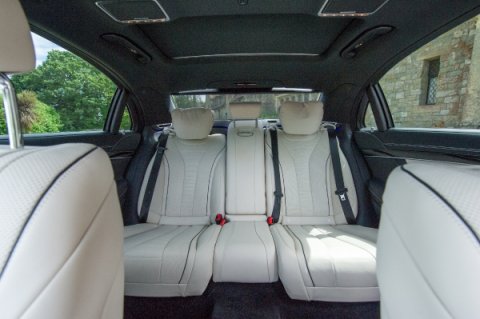Interior of Mercedes S Class - Platinum Cars