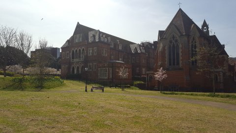 Chapel grounds area - All Saints Chapel