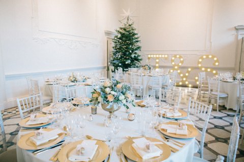 The Adam Hall in winter - Compton Verney