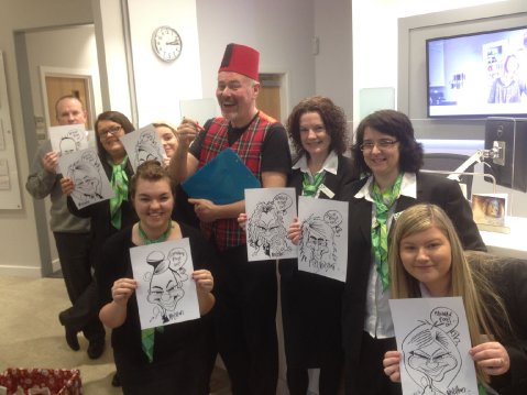 Wedding Childrens Entertainers - Neilsart Wedding Caricatures-Image 12679