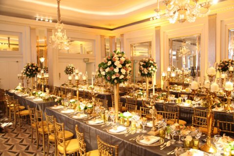 Wedding Table Decoration - Hiden Floral Design-Image 32347