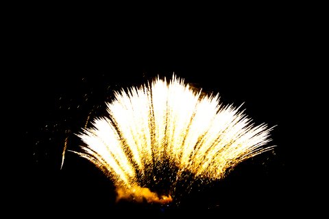 Pyrotastic fan - Pyrotastic Fireworks