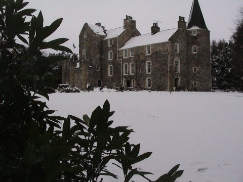 In The Snow - Fernie Castle Hotel