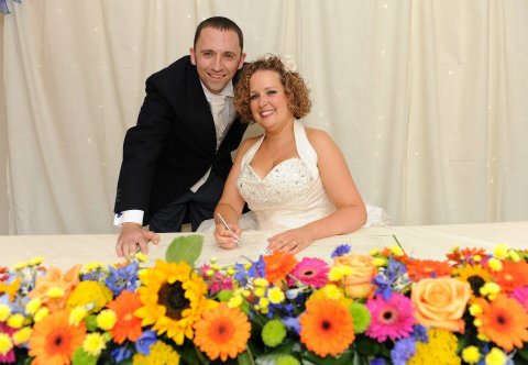 Colourful wedding flowers - FLOWERS WITH PASSION