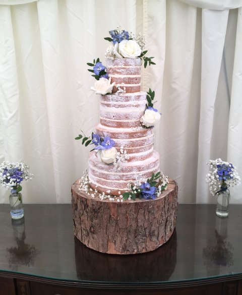Wedding Cakes and Catering - White Rose Wedding Cakes-Image 35185
