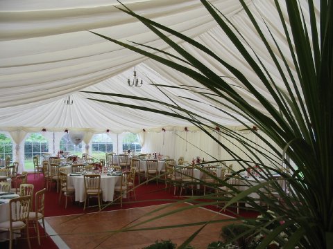 Marquee Reception - Winslowe House