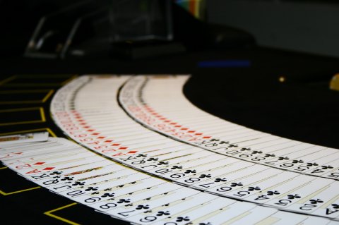 Blackjack cards - Moonlight Fun Casino Hire