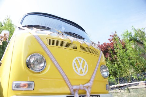 Little Miss Sunshine VW Camper - View from the Slow Lane