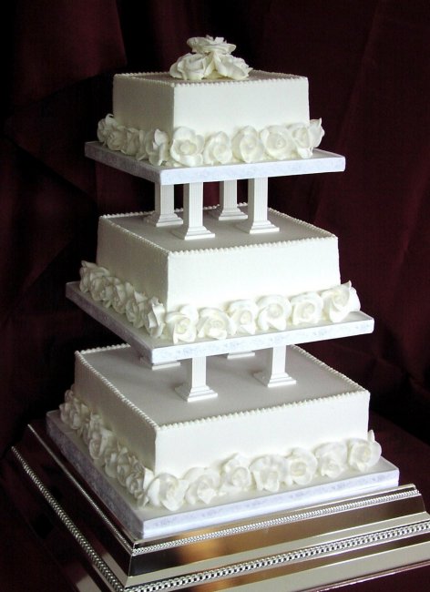 Wedding Cakes - Centrepiece Cake Designs-Image 10797
