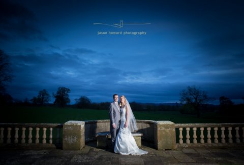 creative wedding photography by Jason Howard at Willington Hall - Jason Howard Photography
